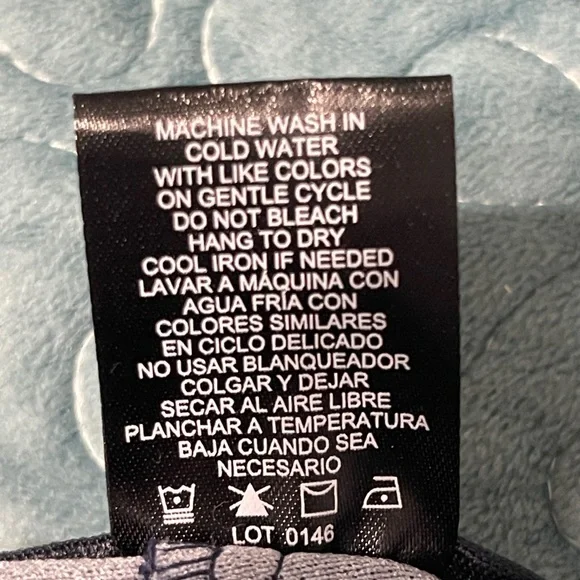 NWT Hilary Radley Pants Sz M Slim Leg Pull-On Stretch Indigo Blue Tummy Control - Picture 8 of 9